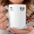 Fiji RugbyFor Rugby Ball Players コーヒーマグ 面白い贈り物