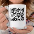 Fu Qr スキャンコード 皮肉ユーモア Fuバックプリント コーヒーマグ 面白い贈り物