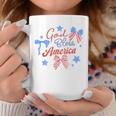 God Bless America コケットボウ 7月4日 キリスト教の愛国心 コーヒーマグ 面白い贈り物
