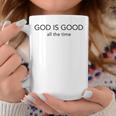 God Is Good All The Time ミニマルなクリスチャン コーヒーマグ 面白い贈り物