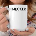 Hacker De Piratería De Hat Taza de café Regalos divertidos