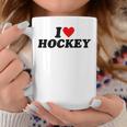 I Heart Hockey コーヒーマグ 面白い贈り物
