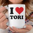 I Heart Tori ファーストネーム I Love パーソナライズ コーヒーマグ 面白い贈り物