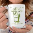 Iced Matcha Latte X Grüner Eiskaffee Eis Matcha Back Tassen Lustige Geschenke