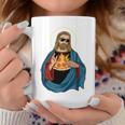 Jesus Holding A Pizza 長袖tシャツ コーヒーマグ 面白い贈り物