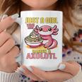 Just A Girl Who Loves Ramen And Axolotl Pink Kawaii Axolotl コーヒーマグ 面白い贈り物