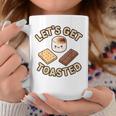 Kawaii'mores Let's Get Toast キュート 面白い キャンプ 駄洒落。 コーヒーマグ 面白い贈り物