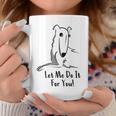 Let Me Do It For You Meme ロングノーズドッグ ボルゾイ ファニードッグ コーヒーマグ 面白い贈り物