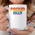 Lgbtq Proud Ally Lesbian Gay Pride Lgbt Ally Rainbowintage コーヒーマグ 面白い贈り物