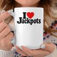 I Love Heart Jackpotslotslot Machines カジノラスベガス コーヒーマグ 面白い贈り物