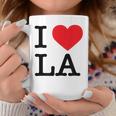 I Love La Top I Heart Los Angeles バケーションギフト コーヒーマグ 面白い贈り物