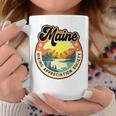 Maine Usa ハイキング ハイカー バックパッカー ハイキング 山 アウトドア 長袖tシャツ コーヒーマグ 面白い贈り物