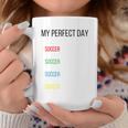 My Perfect Day、サッカー 長袖tシャツ コーヒーマグ 面白い贈り物