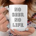 No Beer No Life ノービアーノーライフ ビール おもしろ かわいい コーヒーマグ 面白い贈り物