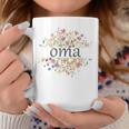 Oma For Grandma Women's Wildflower Floral Coffee Mug Personalized Gifts