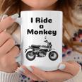 I Ride A Monkey オートバイ ミニバイクシャツ コーヒーマグ 面白い贈り物
