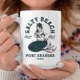 Salty Beach Port Aransas テキサス マーメイドシャツ ダイブバー オイスター コーヒーマグ 面白い贈り物