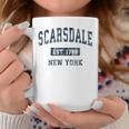 Scarsdale New York Ny ビンテージスポーツデザイン ネイビー コーヒーマグ 面白い贈り物