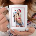 Sexy Girl グラフィックtシャツ セクシーアイスポップピンナップ 3 バックプリント コーヒーマグ 面白い贈り物