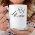 Showjumping Equestrian Horse Riding コーヒーマグ 面白い贈り物
