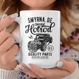 Smyrna Delaware Usa ホットロッド ビンテージスタイル カーデザイン コーヒーマグ 面白い贈り物