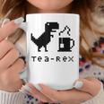 Tea Rex Pixel 8ビットゲーム恐竜 コーヒーマグ 面白い贈り物
