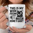 This Is My Work From Homearcastic Cat Remote Worker コーヒーマグ 面白い贈り物