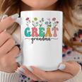 Wildflowers Great Grandma Floral Mother's Day Great Grandma Coffee Mug Unique Gifts