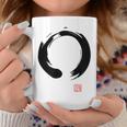 Zen Calligraphy Buddhist Enso Circle コーヒーマグ 面白い贈り物