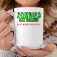 Zombies Eat Brains Don't Worry You'reafe コーヒーマグ 面白い贈り物