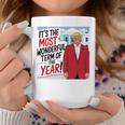 「今年一番素晴らしい言葉だ」トランプクリスマス 長袖tシャツ コーヒーマグ 面白い贈り物