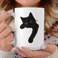 かわいい黒猫tシャツ ユニセックス コーヒーマグ 面白い贈り物