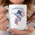 アメリカ国旗 愛国的 カジキ マーリン フロリダの鍵 コーヒーマグ 面白い贈り物