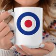 イギリス空軍の様式化されたラウンデル旗 コーヒーマグ 面白い贈り物