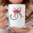 コケット ボウ 釣り フィッシャーフック ピンクリボン ママ 母の日 コーヒーマグ 面白い贈り物