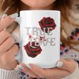 ゴシック ローズ パンク ラブ バレンタイン 学生 ロックミュージック ギグ 長袖tシャツ コーヒーマグ 面白い贈り物