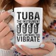 チューバ 振動させる楽器 ミュージシャン チューバ コーヒーマグ 面白い贈り物
