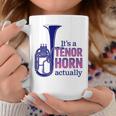 テナーホーンブラスバンドマーチングバンドおもしろ音楽 Alto Horn Or Tenor Horn Joke コーヒーマグ 面白い贈り物