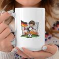 ドイツ サッカー 少年 フットボール 長袖tシャツ コーヒーマグ 面白い贈り物