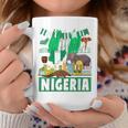 ナイジェリアの服のアイデア キッズ&ノベルティ ナイジェリア国旗 コーヒーマグ 面白い贈り物