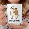 ナマケモノ乗り ラマ ノープルーラマ ラマ コーヒーマグ 面白い贈り物