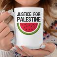 パレスチナの正義 スイカ 国旗 パレスチナ人 コーヒーマグ 面白い贈り物