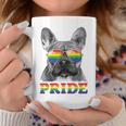 フレンチブルドッグ ゲイプライド Lgbt レインボーフラッグ サングラス Lgbtq コーヒーマグ 面白い贈り物