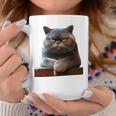 ブリティッシュショートヘア猫猫ママ猫ママかわいい猫 長袖tシャツ コーヒーマグ 面白い贈り物