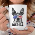 ボストン・テリア 7月4日 メリカ メンズ レディース アメリカ国旗 コーヒーマグ 面白い贈り物