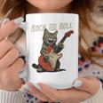 ロックンロール ギター 猫 ビンテージ Rock ギタリスト 猫 長袖tシャツ コーヒーマグ 面白い贈り物