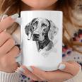 ワイマラナー 犬 グラフィック ペット アート ワイマラナー コーヒーマグ 面白い贈り物