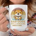 ヴィンテージ 面白い Baby Doge Millionaire Miner Baby Doge 長袖tシャツ コーヒーマグ 面白い贈り物