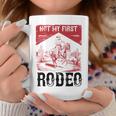 ヴィンテージ・ノット・マイ・ファースト・ロデオ、ファニー・ライディング・カウボーイ・ロデオ コーヒーマグ 面白い贈り物
