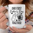 初めての父の日 Together Beer First Time Dad コーヒーマグ 面白い贈り物